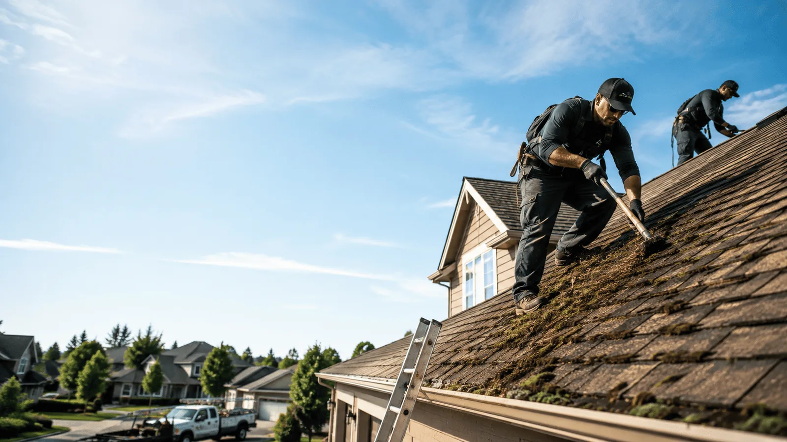 Roof Moss Removal in Goodwater, AL near me